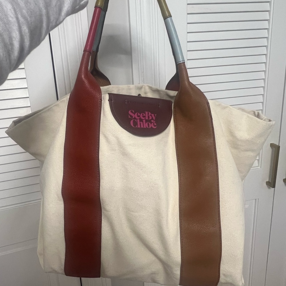 See by Chloe Canvas tote